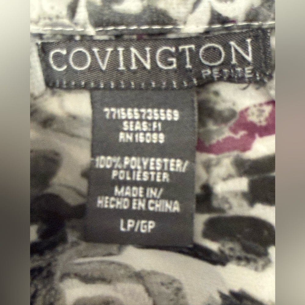 Covington Ruffle Front Button Down Blouse - image 5